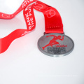 Silver 3D Personalized Sports Medals Custom Medal